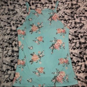 Floral Print Tank Top